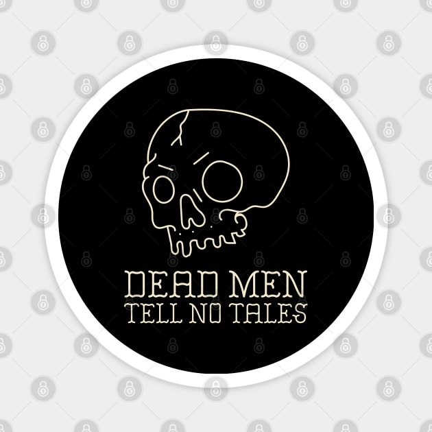 Dead Men Tell No Tales Magnet by SquatchVader